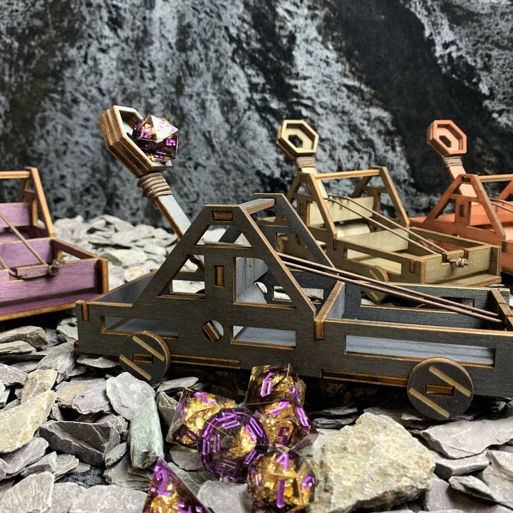 Wooden Dice Catapult/ Dice Launcher for wholesale by Fandomonium