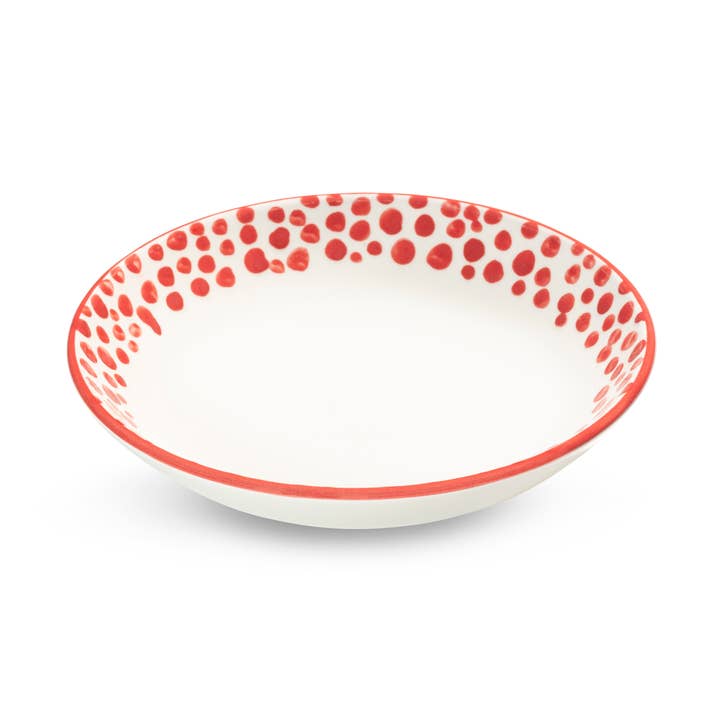 Assiette à soupe Etosha Red, en forme de tasse (Ø 20 cm) pour la vente par Gmundner Keramik Handels GmbH