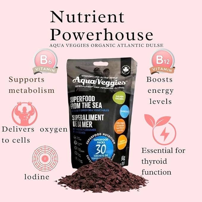 Aqua Veggies (Canada Shop) - Wholesale Protein/superfood powder - Superfood from the Sea (30 individual packets)1