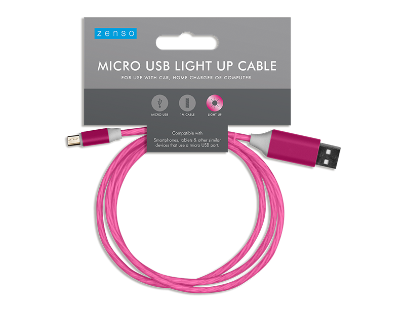 LMT-UK - Wholesale Charging Cable - Micro Light Up Charging Cable - 50561703506241