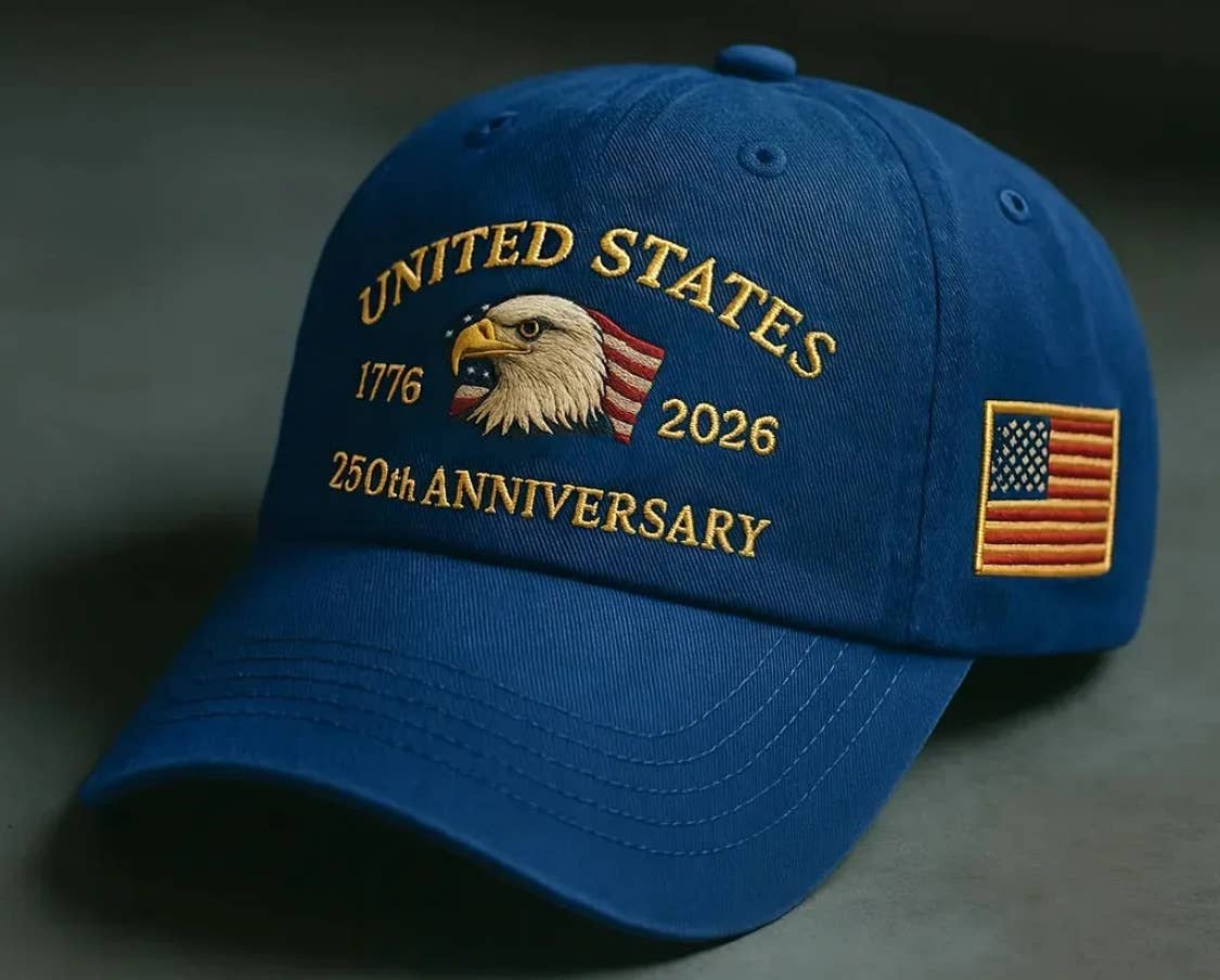 Serenity Collective - Wholesale Baseball Cap - Unisex - 250th Anniversary Embroidered Eagle Baseball Cap4