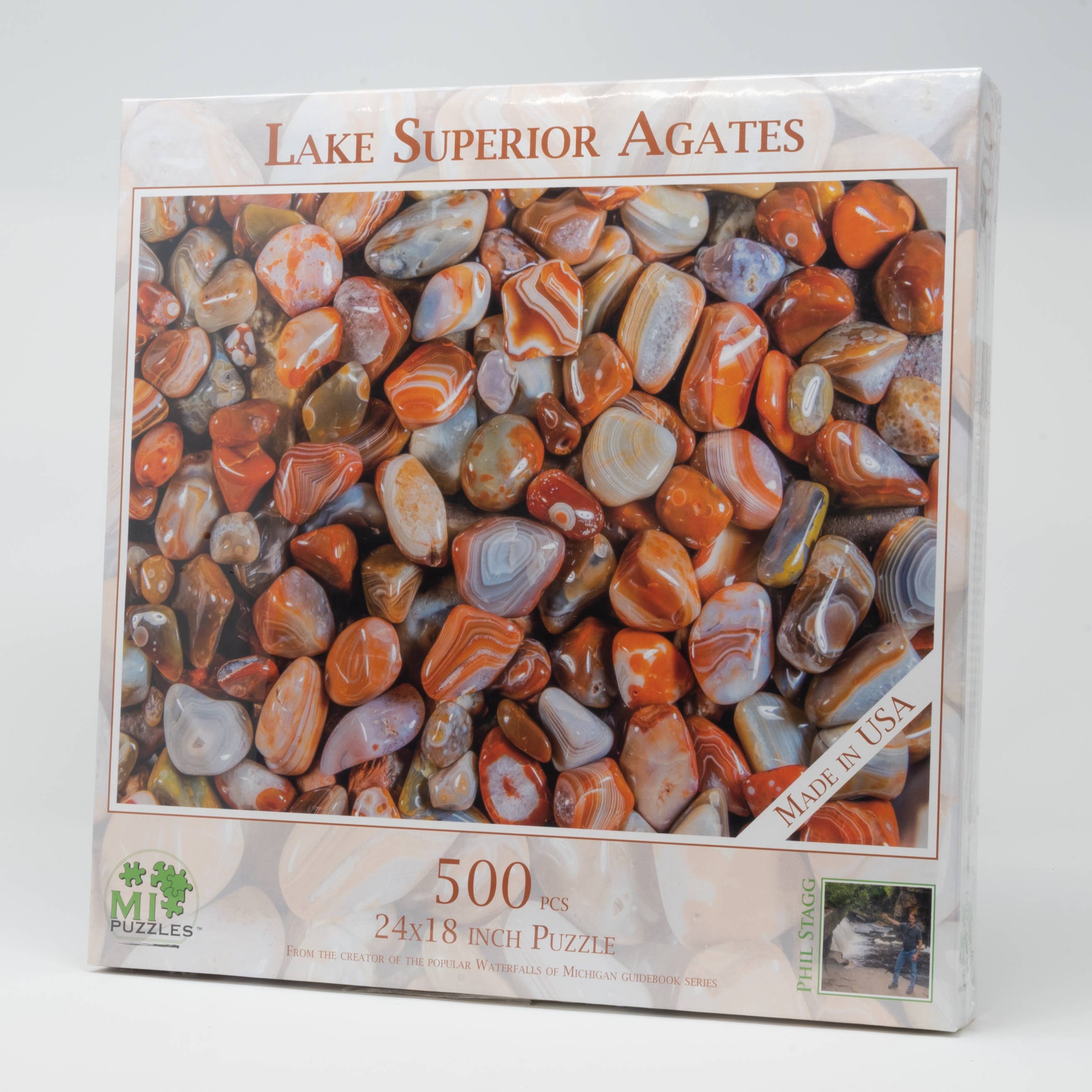 Phil Stagg Photography - Wholesale Puzzle - Adult - Lake Superior Agates - 500 Piece Puzzle3