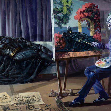 Pinta-me como uma das tuas raparigas de Gotham do artista Bucket por atacado de DisParody