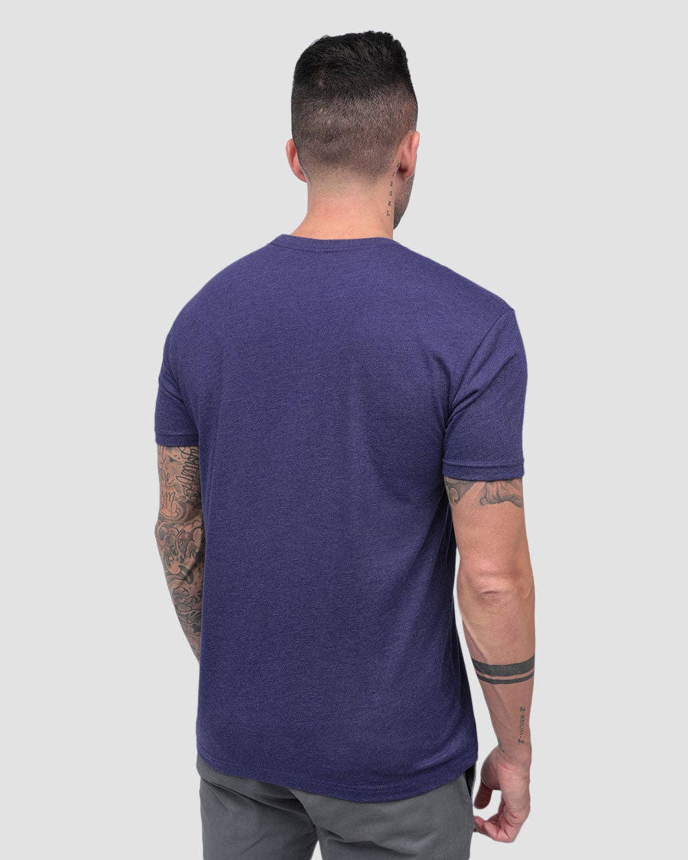 INTO THE AM - Wholesale T-Shirt - Men's - Men's Premium Fitted Plain Blank T-Shirt23