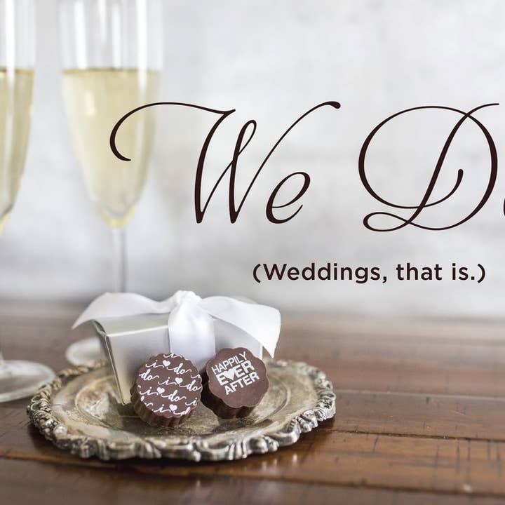 Wedding Chocolate Covered Caramels for wholesale by Chouquette