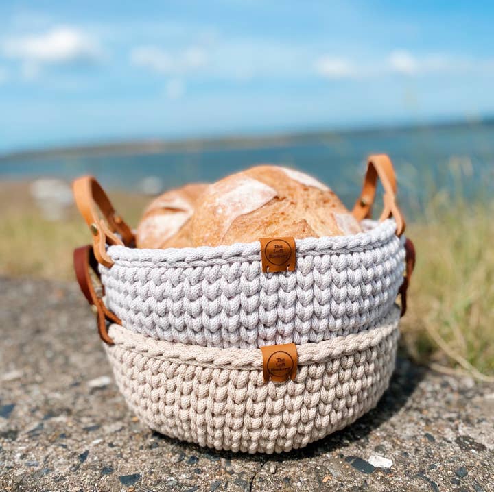 The Left Hookery - Wholesale DIY Craft Kit - 'Appledore' Crochet Basket Kit3