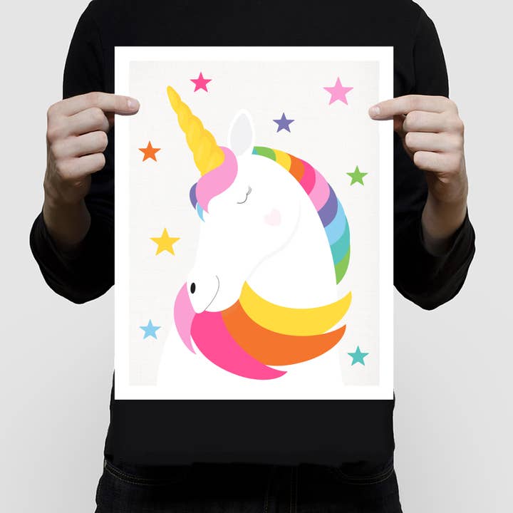 Creative Monsoon - Wholesale Art Print - Kids & Baby - Unicorn Print1