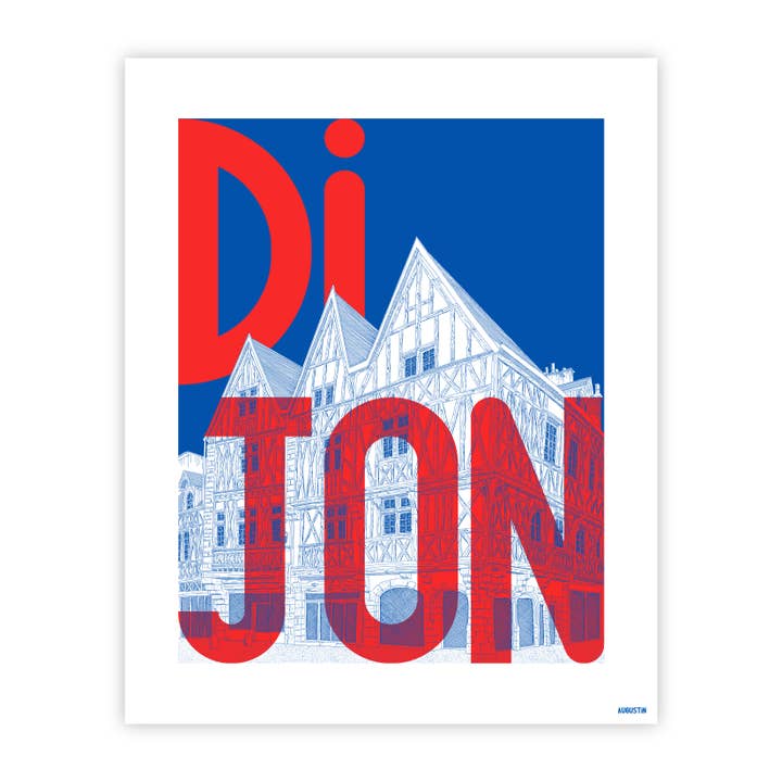 Dijon (rosso) - mostra per la vendita all'ingrosso da parte di Augustin