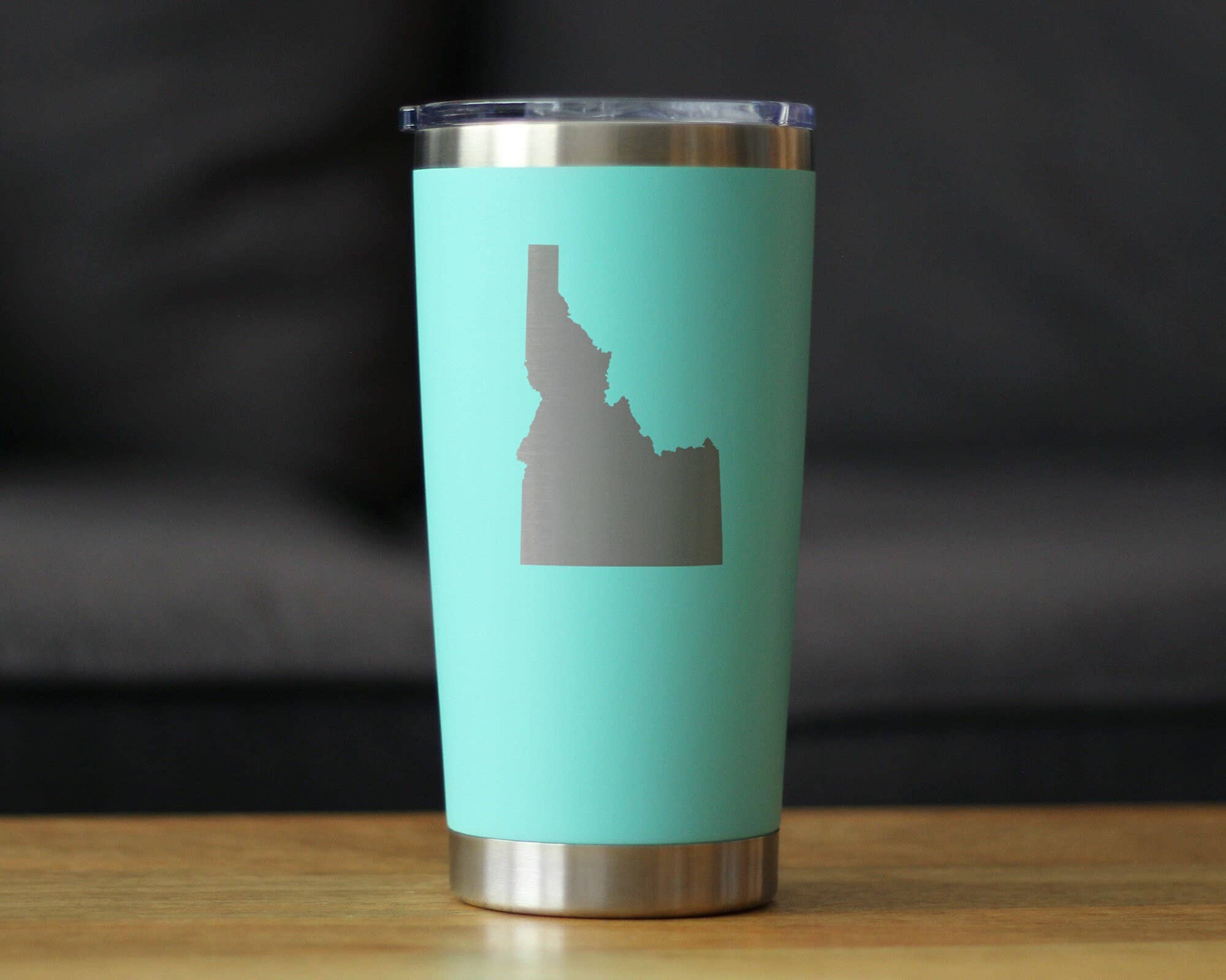 bevvee - Wholesale Insulated Mug/Tumbler - Idaho Outline Insulated Travel Tumbler - Idahoans Gifts1