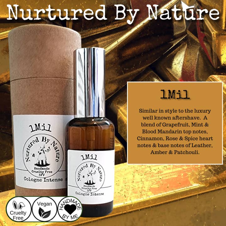 1Mil Intense Cologne 50ml for wholesale by Nurtured By Nature SFV