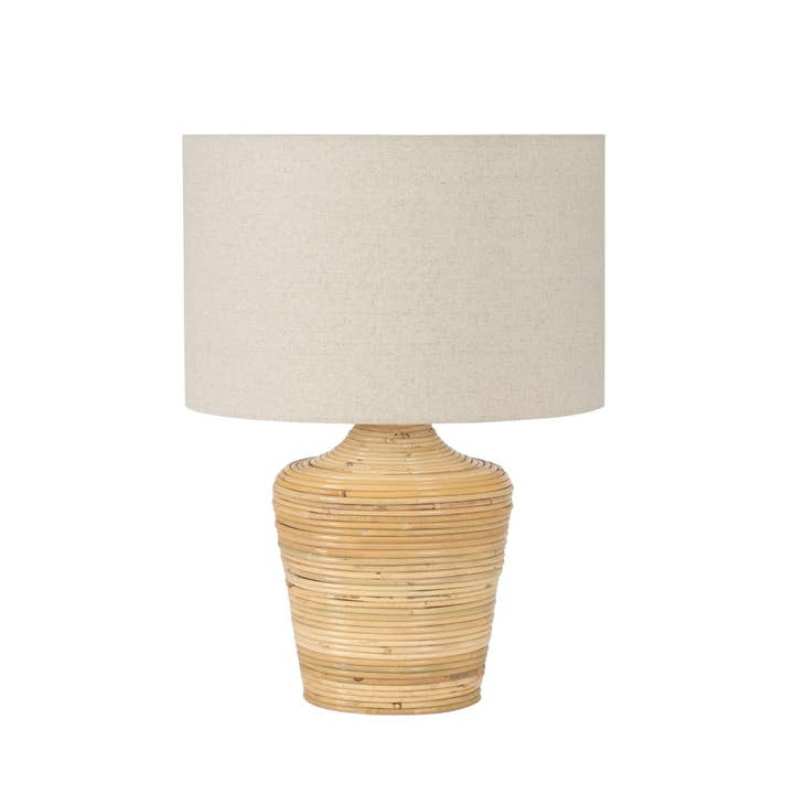 Andrea House - Wholesale Accent/Desk Lamp - Rustic natural fiber living room lamp2