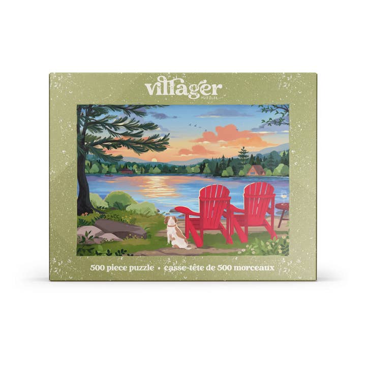 Villager Puzzles - Wholesale Puzzle - Adult - Cottage Country 500-Piece Puzzle | Designed in Ontario1