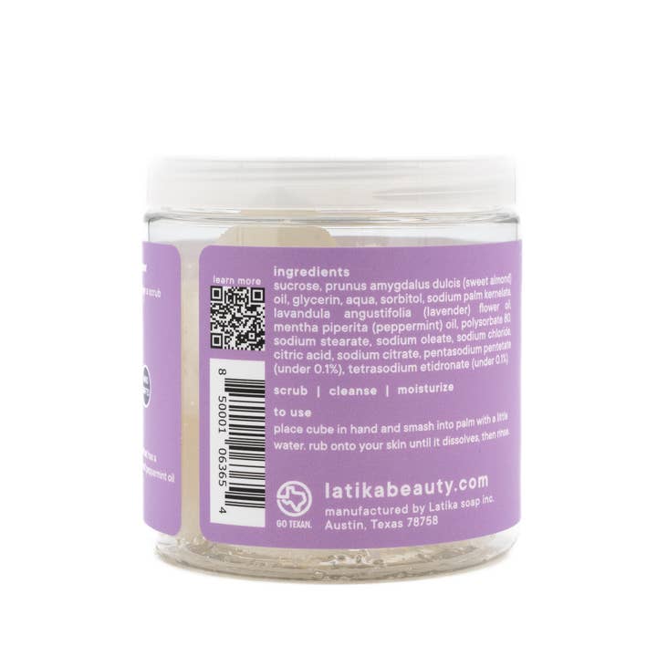 Latika Beauty - Wholesale Body Scrub/Exfoliant - Lavender Sugar Scrub - Calm 💜2