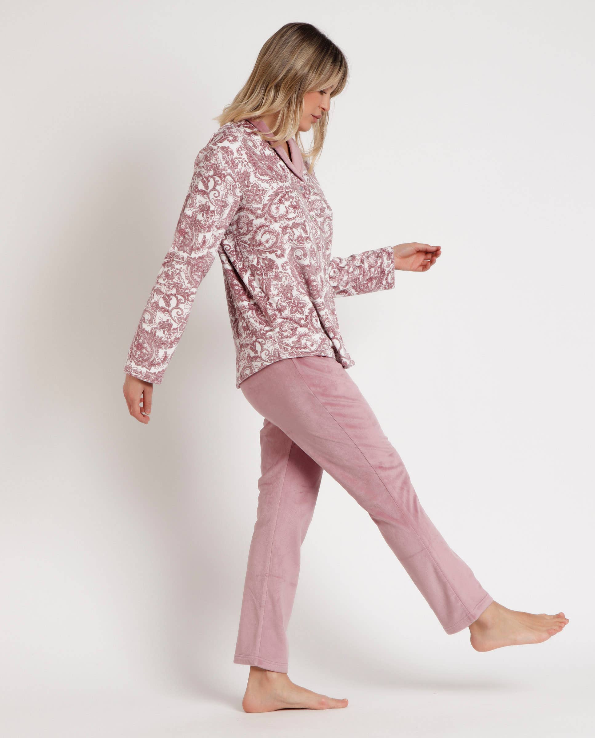 PETAL CACHEMIRE VELVET PYJAMAS for wholesale on Faire1