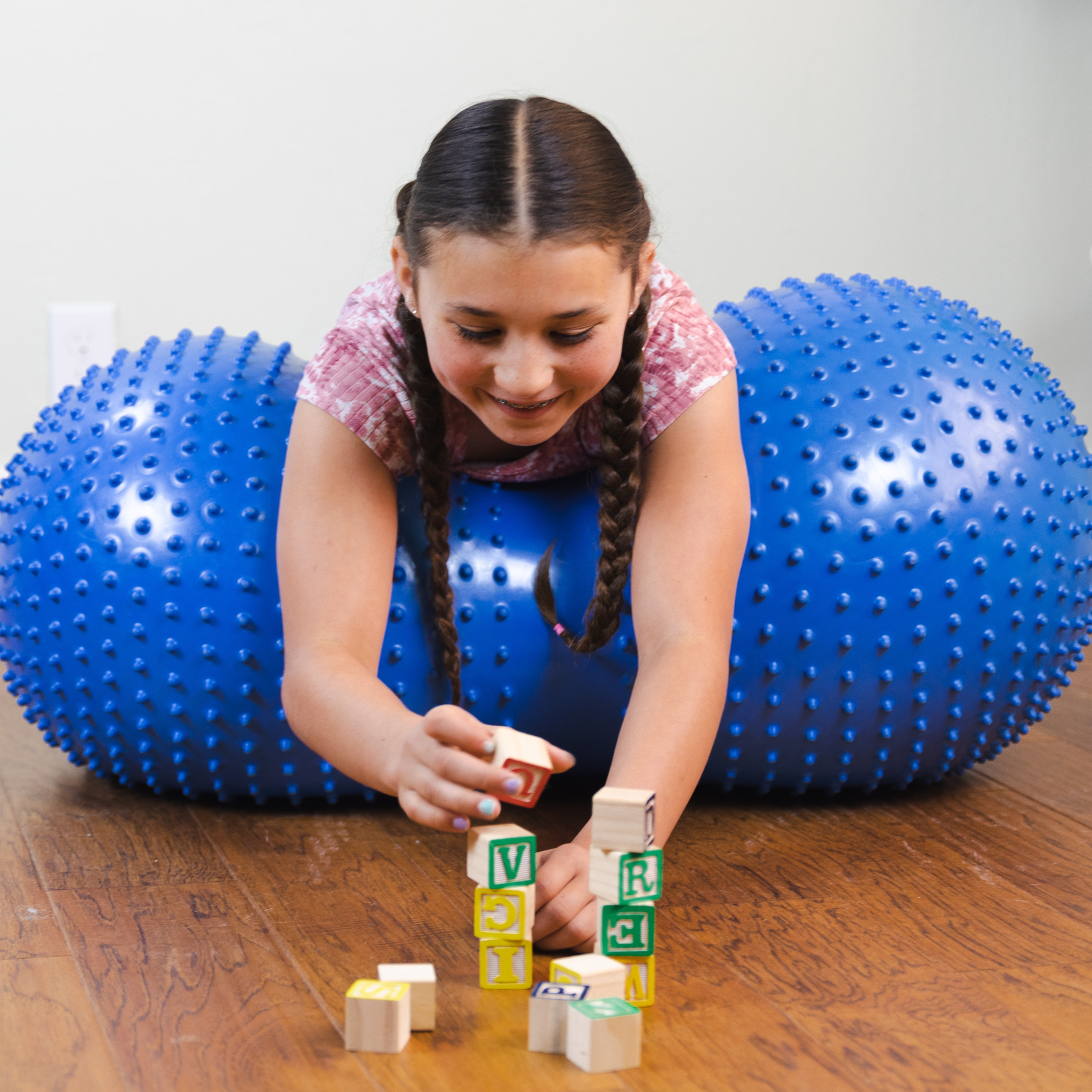 Bouncyband LLC - Wholesale Fidget Toy - Kids - Sensory Peanut Stability Ball by Bouncyband®4