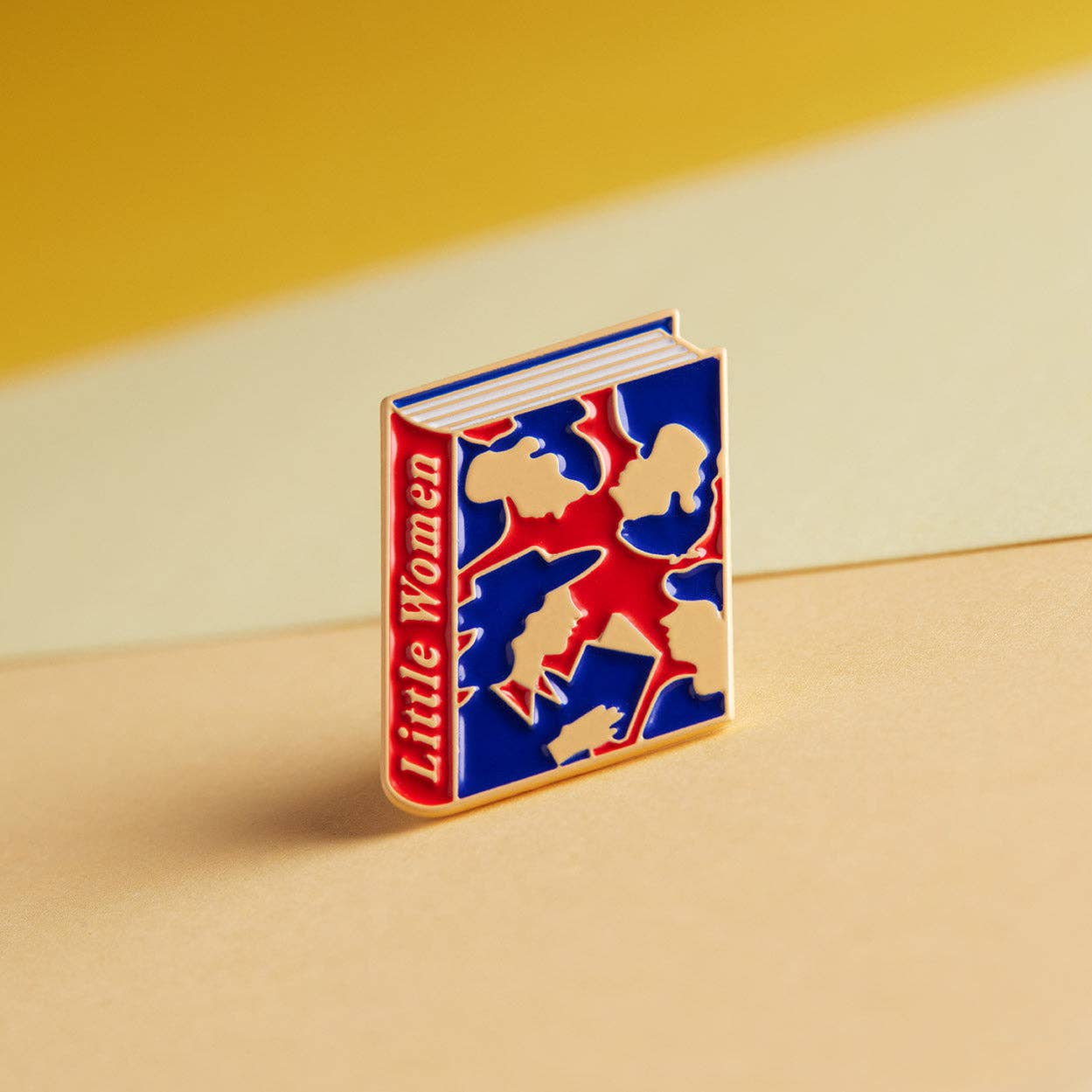 Judy Kaufmann - Wholesale Lapel Pin/Button - Little Women by Louisa May Alcott Book Pin1