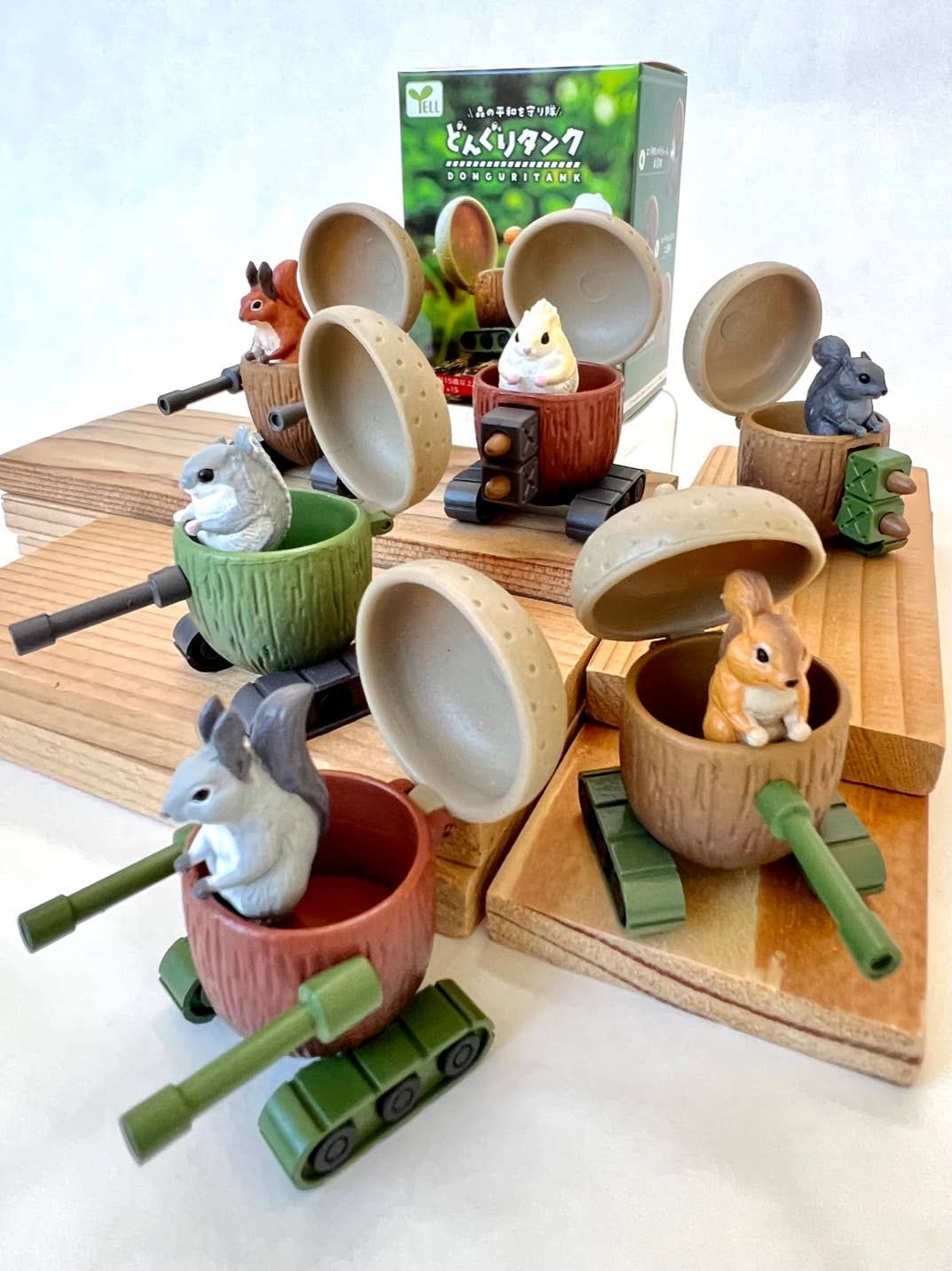 BCmini - Wholesale Decorative Figurine - 70774 DONGURI TANK FIGURINE BLIND BOX11