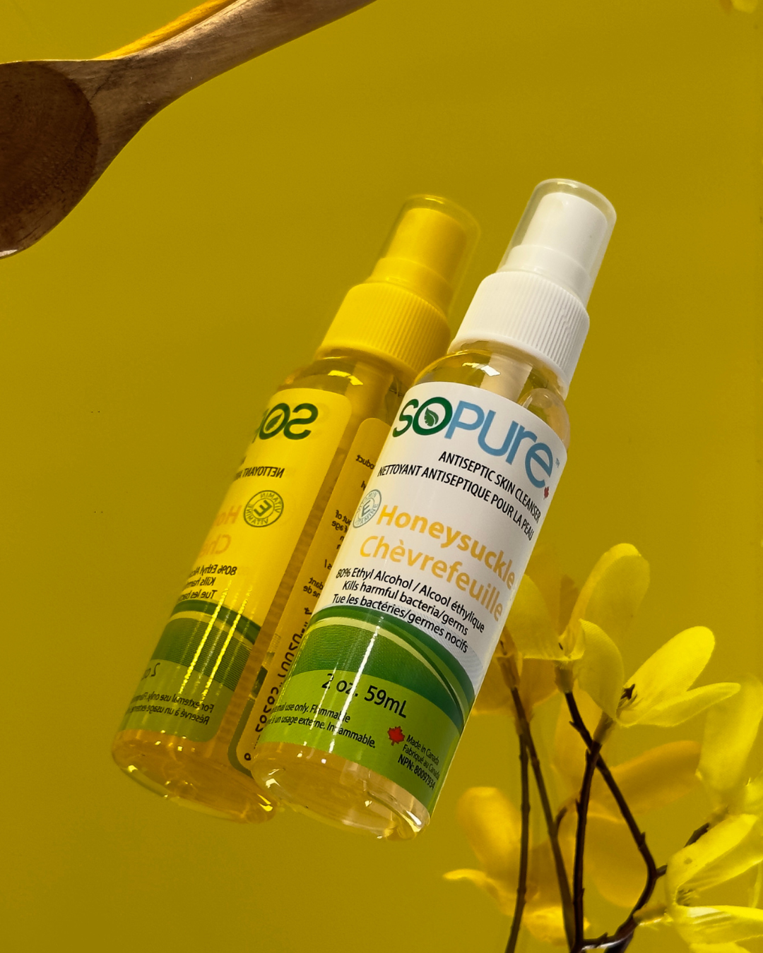 SoPure - Wholesale Desinfecterende handgel - 2oz of 59 ml spray handdesinfecterend middel 80% ethylalcohol11