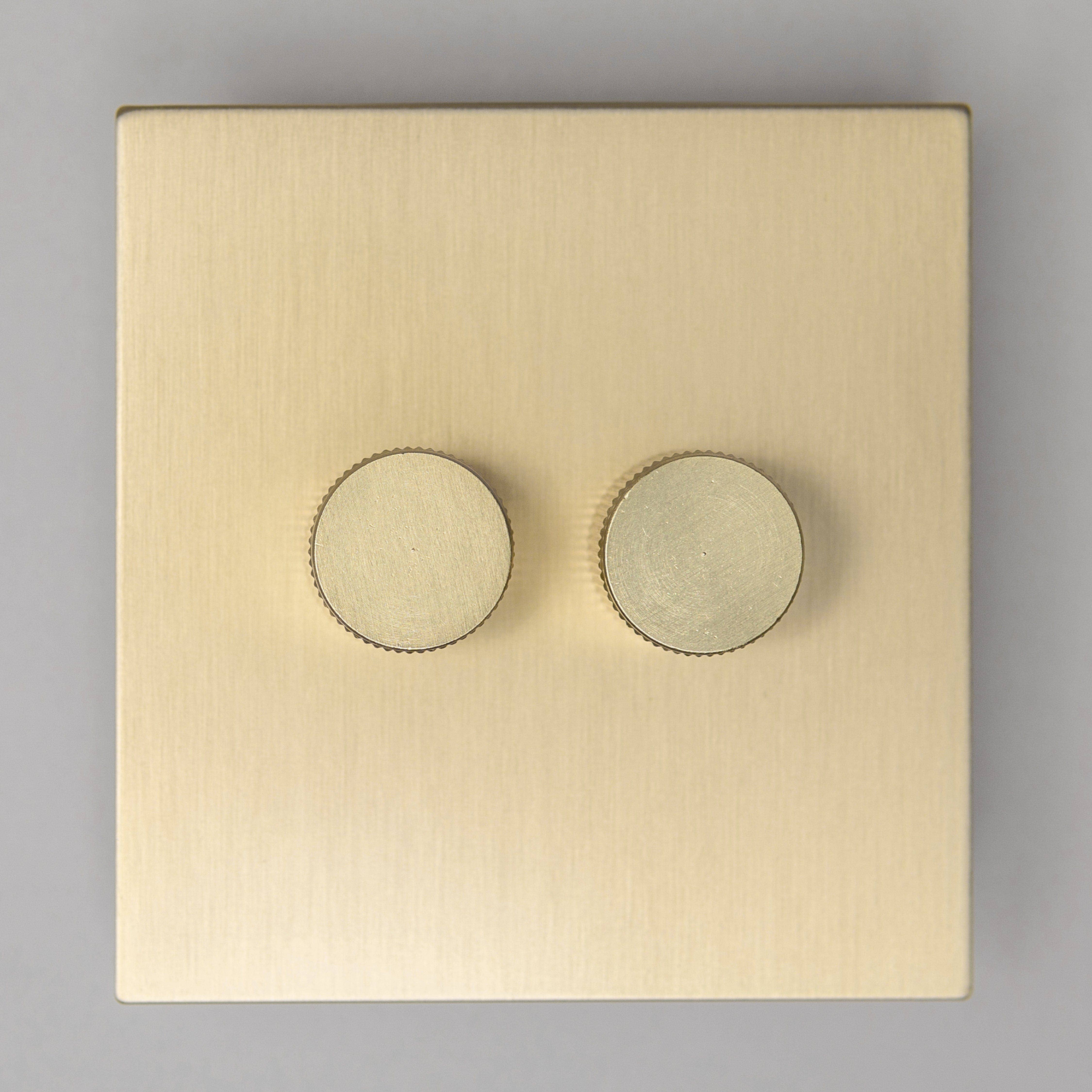 Brass bee – wholesale Light switch cover/plate – Satin Brass Switches and Sockets - J Series11
