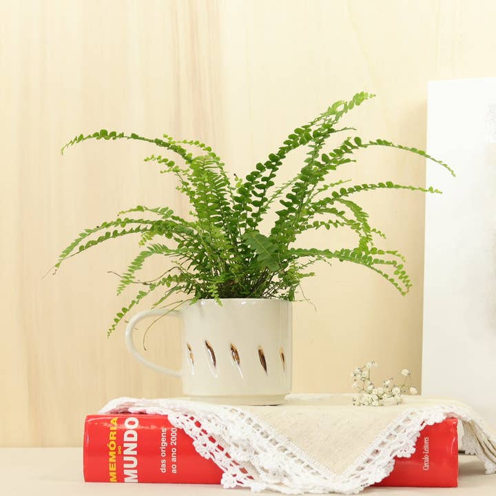 caneca flores 674 por atacado de Atelier nelson gomes