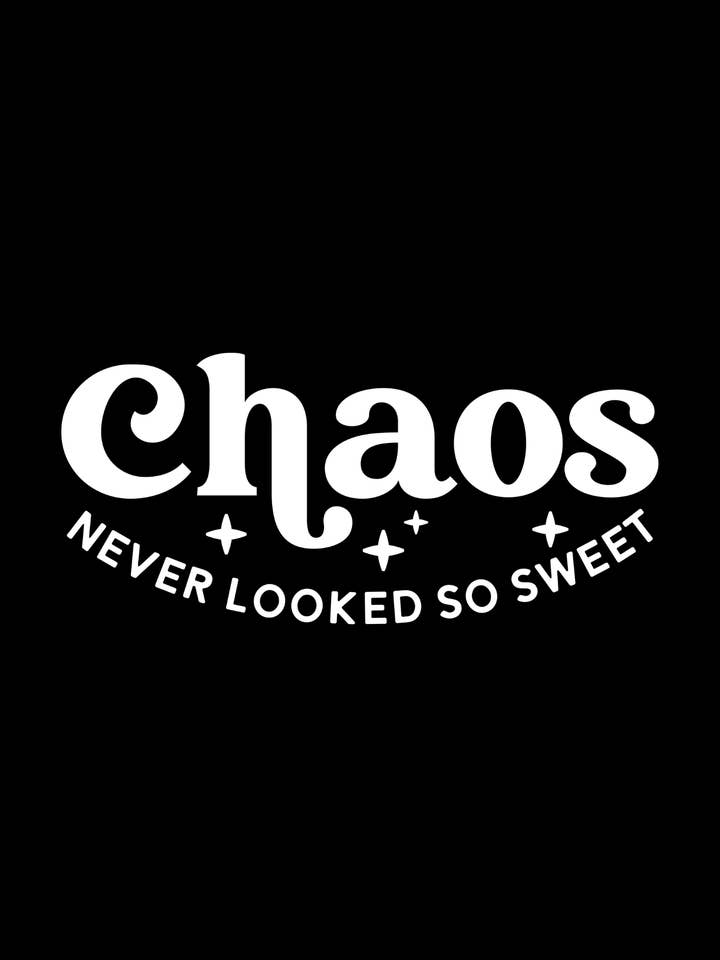 Chaos DTF Ready to press for wholesale by HQL Apparel