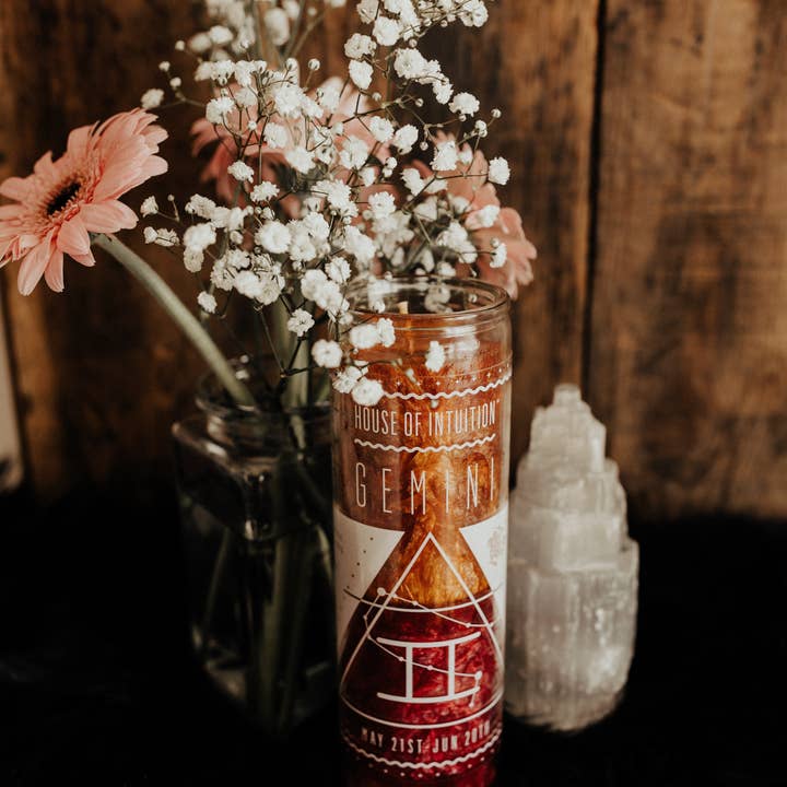 House Of Intuition - Wholesale Novelty Candle - HOI Gemini Zodiac Candle7