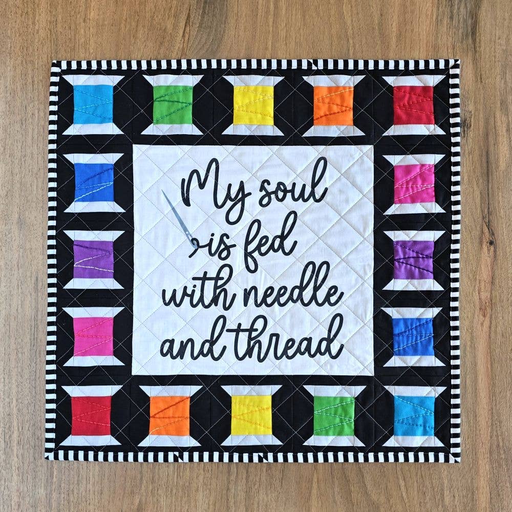 Staci W Creative LLC - Wholesale Craft Sewing Kit - Needle and Thread Quilt Pattern and Fabric Panel7