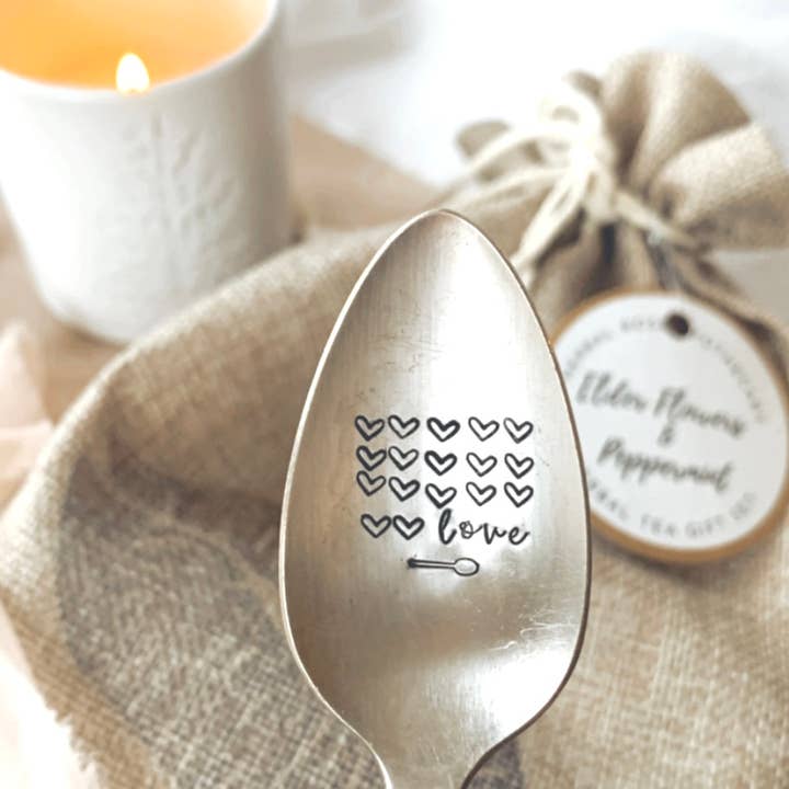 The WildSmith - Wholesale Cooking pot - LOVE spoon, valentines, hello love, vintage,
Teaspoons, tea0