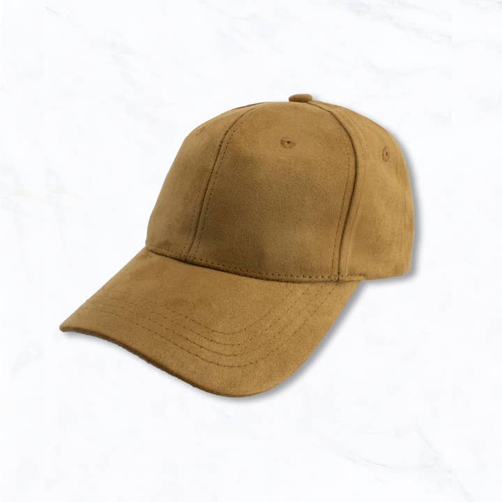 Suzie Q USA - Wholesale Baseball Cap - Women's - Adjustable Suede Baseball Cap3