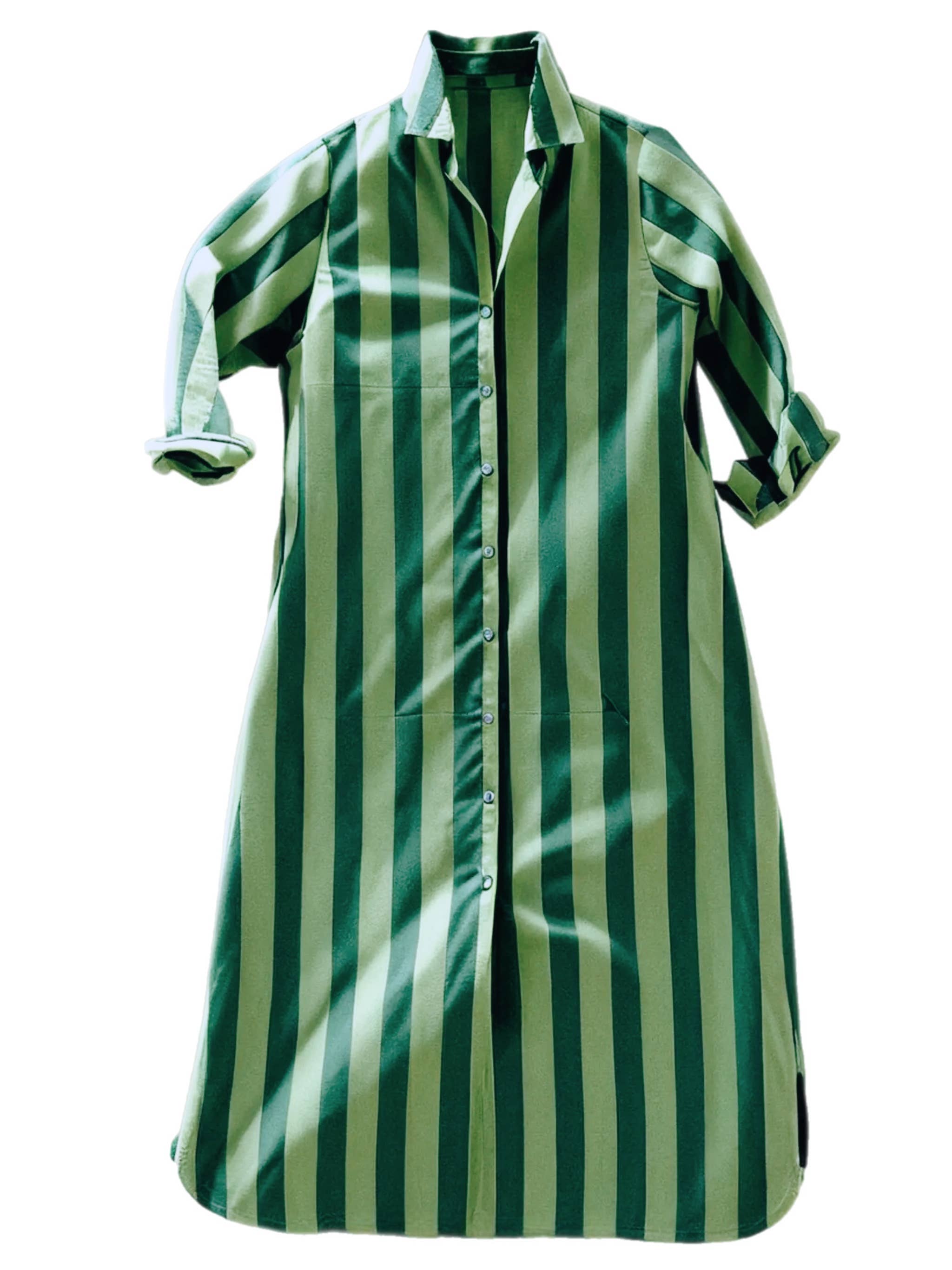 Cabana Club California - Wholesale Dress - Women's - Surf Stripe Shirt Dress4
