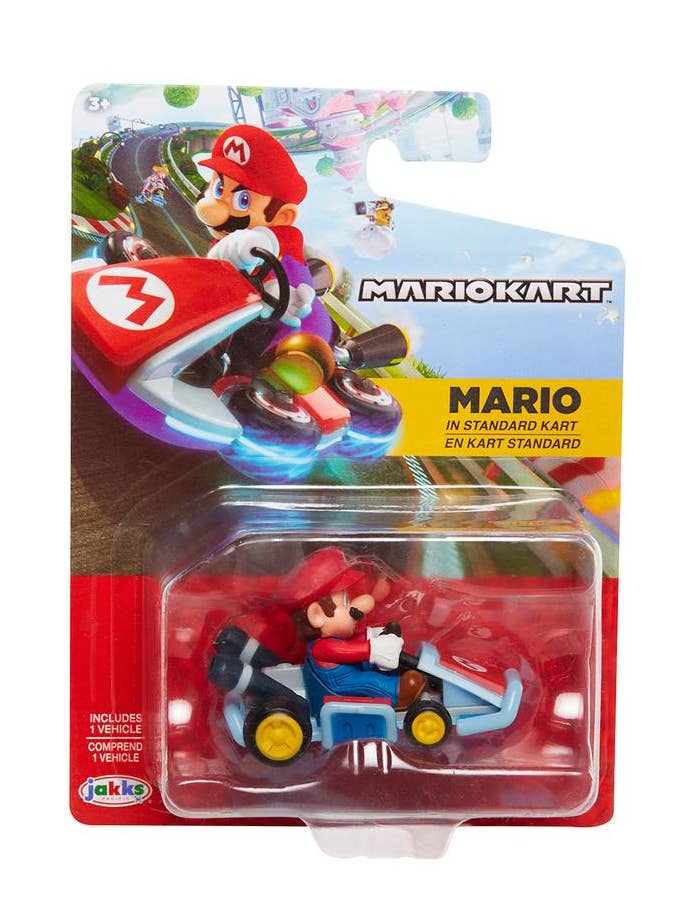 Nintendo MarioKart Racer Figures Assortment in Blister Pack for wholesale by License 2 Play Toys