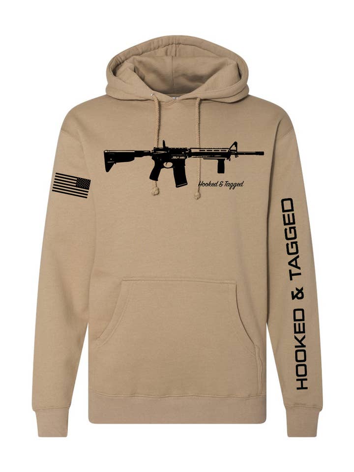 Hooked & Tagged - Wholesale Hoodie - Men's - 2nd Amendment Hoodie2
