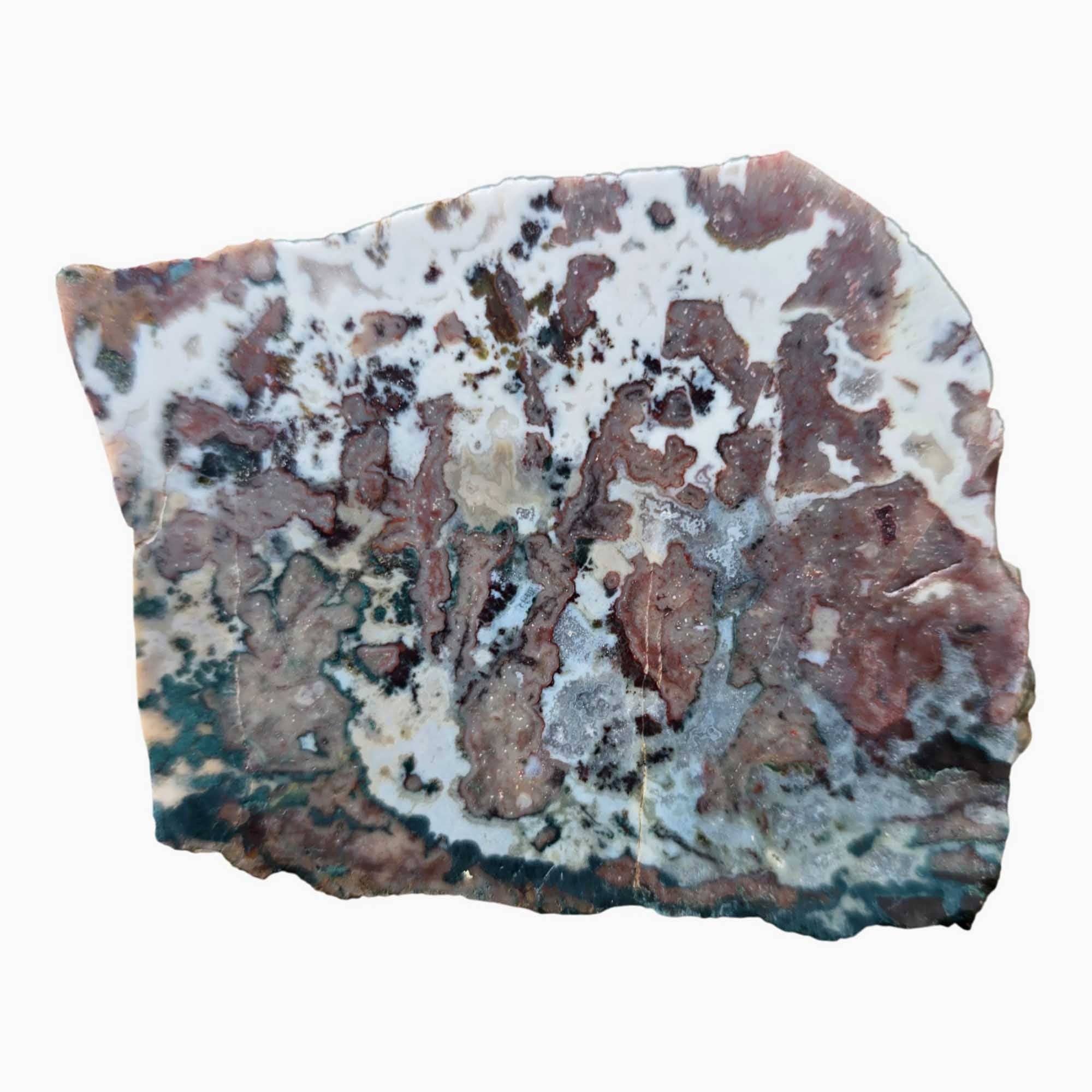 Lapidary Central - Wholesale Spiritual Stone/Crystal - Apple Valley Agate Slab - Purple Pseudomorphic - Sahara Desert3