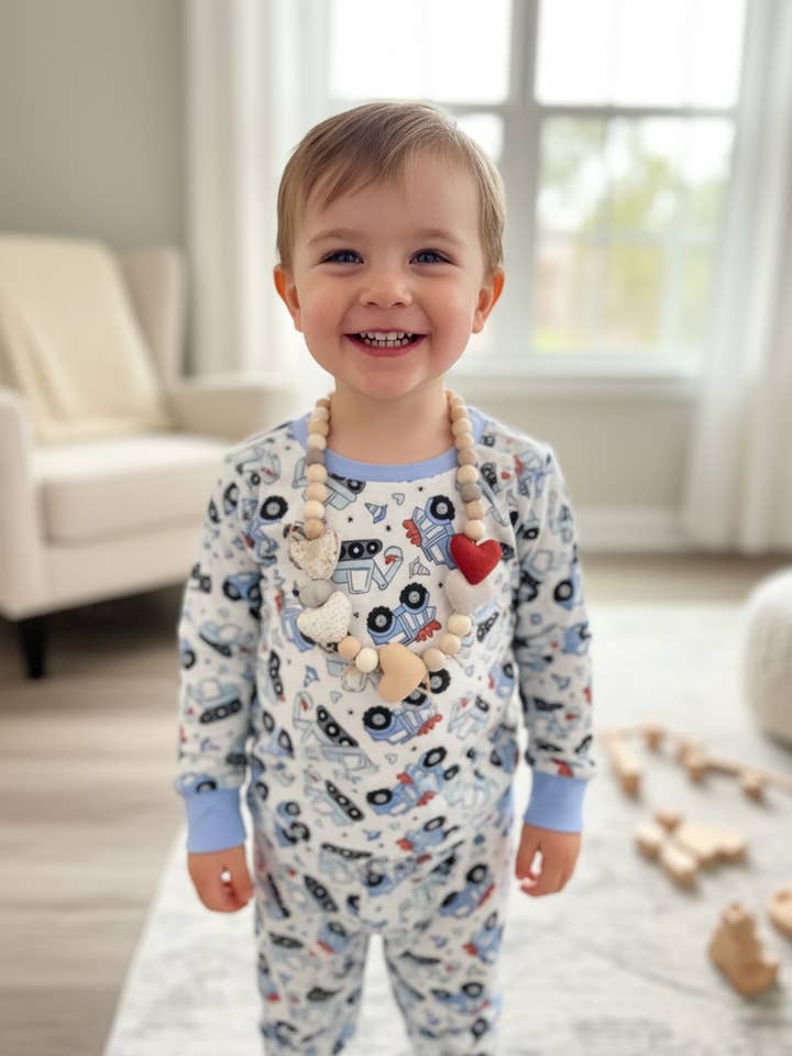 Conjunto de Amor de Camião Basculante por atacado de Mommy & Wren