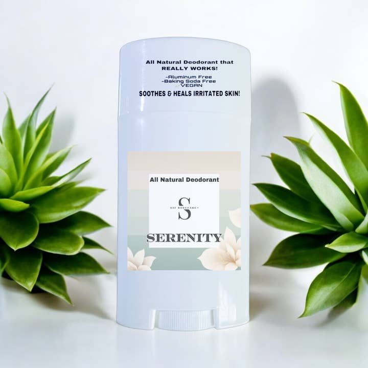 SÄ€F Body Care - Wholesale Deodorant - Unisex - Serenity Natural Deodorant, Aluminum Free, White Tea, Ginger3