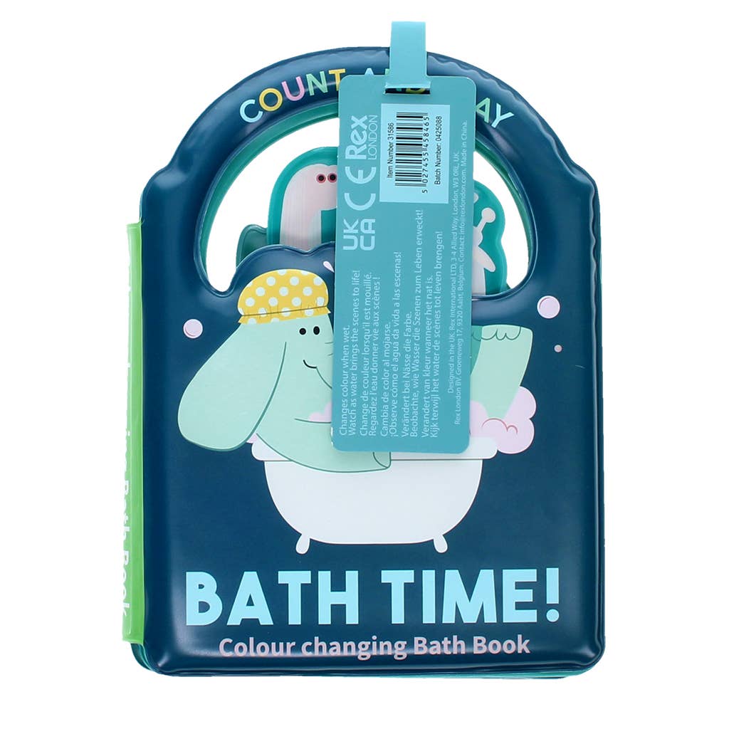 Rex B2B - UK – wholesale Pre-school book (3–5) – Colour changing bath book - Bath Time!3