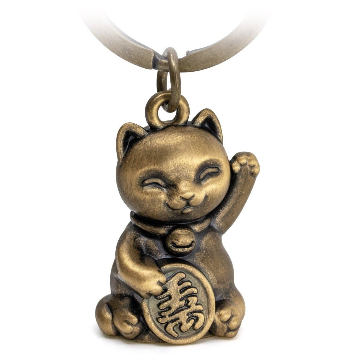 FABACH – Die Schlüsselanhänger-Schmiede - Wholesale Keychain - Unisex - Lucky cat waving cat keychain “Maneki Neko” - cute lucky cat cat pendant - cat lucky charm3