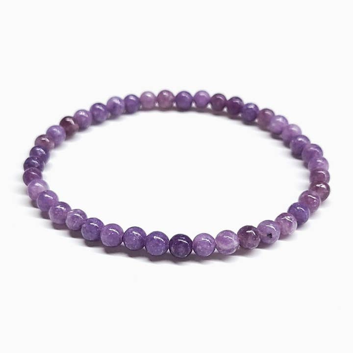 The Healing Sanctuary - Wholesale Beaded Bracelet - Lepidolite Beaded Bracelets 4mm