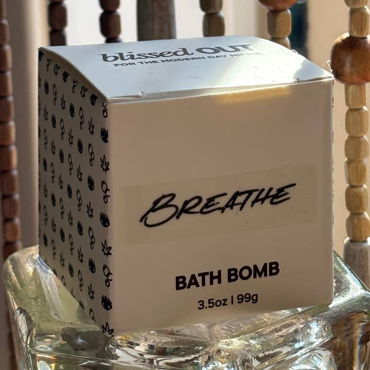 Breathe Bath Bomb for wholesale by Blissed Out
