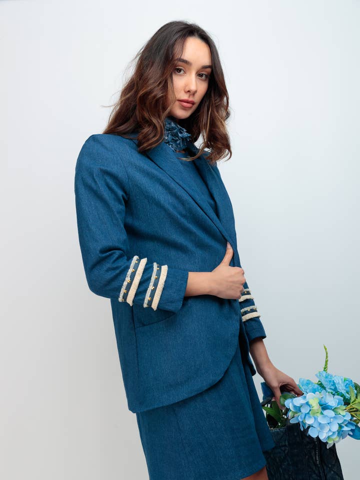 Blazer Brisa Sweet Love por atacado de Chill&Buy