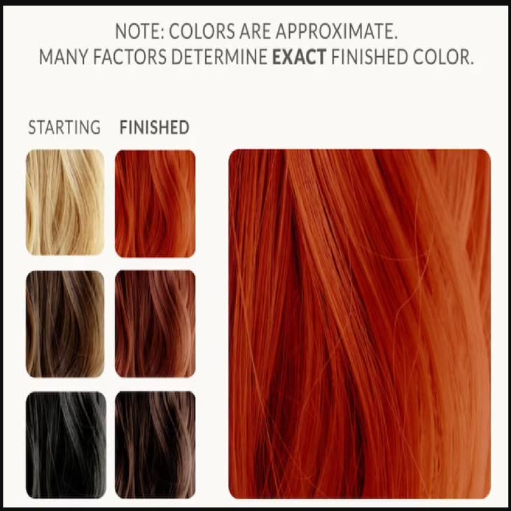 100% pulver til hårfarve, rød/brun henna hårfarve, farve | 50 gram (1,76 oz) | Rød henna til hår | Henna Cypri til butik | Faire