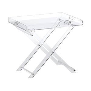 Wooden Folding Serving Tray Table 11675