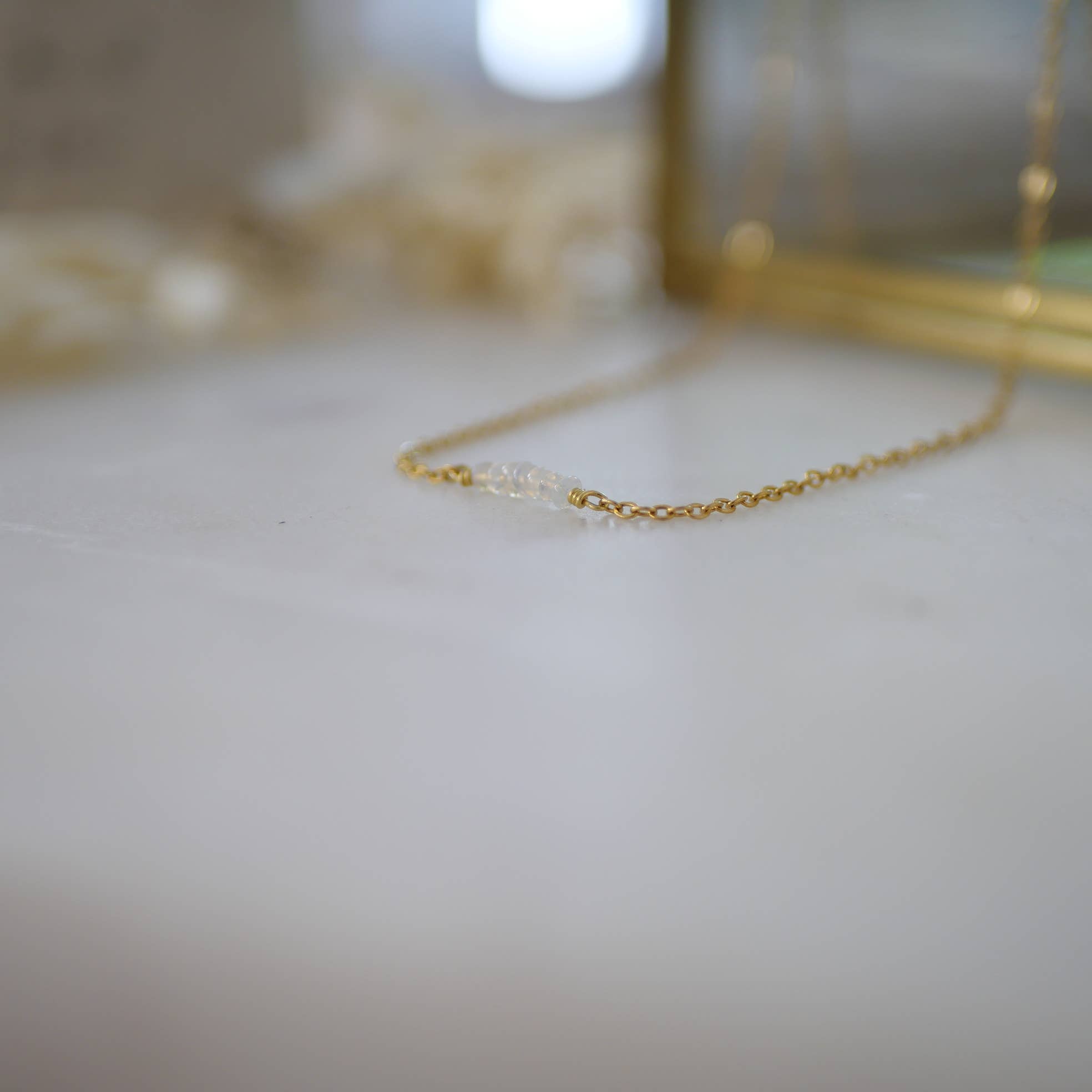 GINANDGER - Wholesale Pendant/Charm Necklace - NECKLACE AMISHI ETHIOPIAN OPAL1