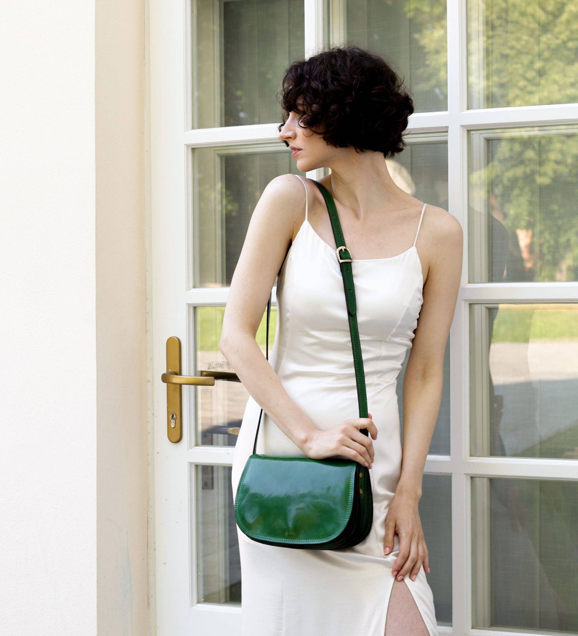 Time Resistance – wholesale Crossbody bag – Women's – Leather Saddle Bag for Women - Moonfleet11