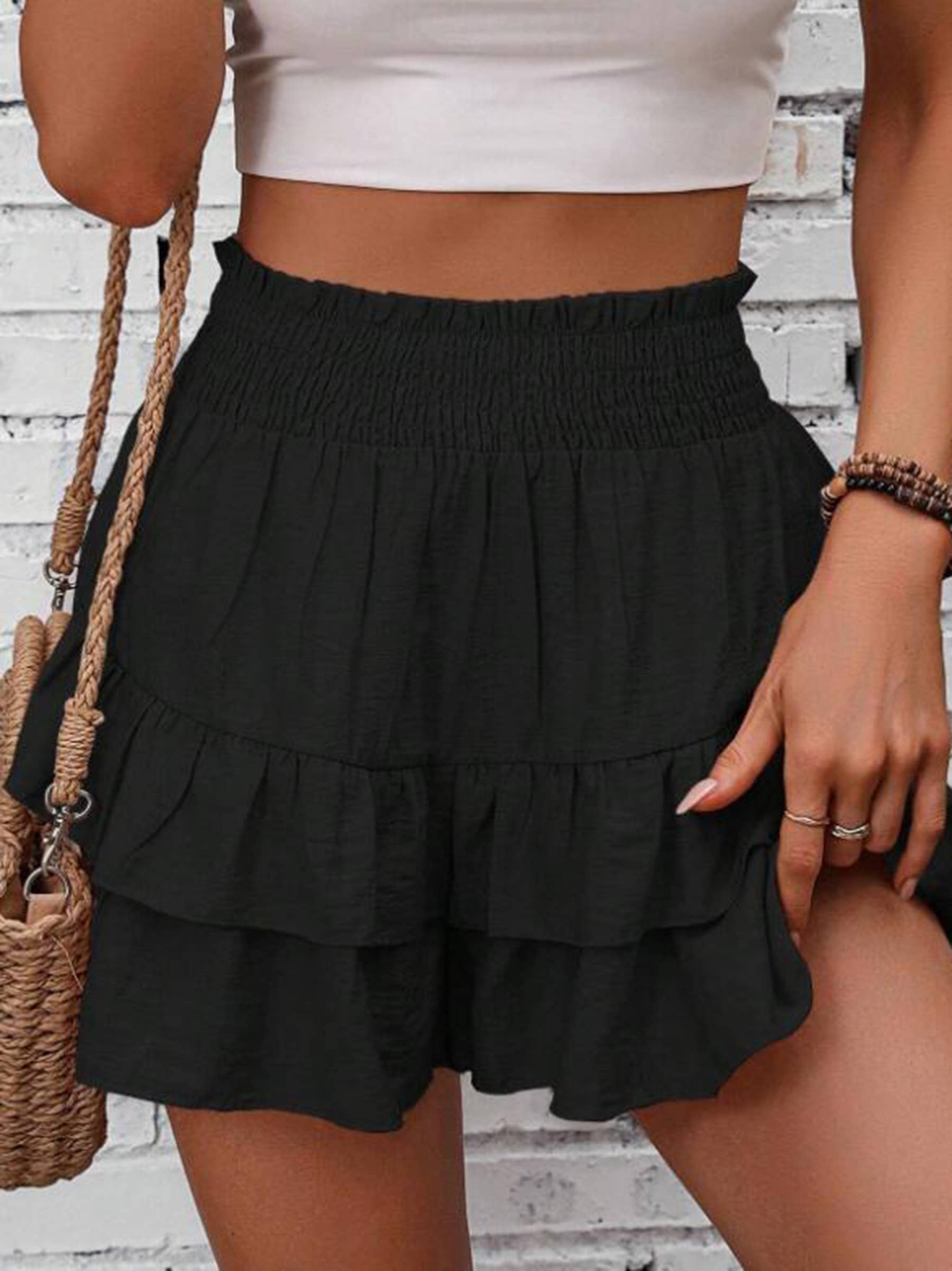 Wholesalesir - Wholesale Shorts - Women's - Fashionable Wide Leg Shorts and Casual Skirts0