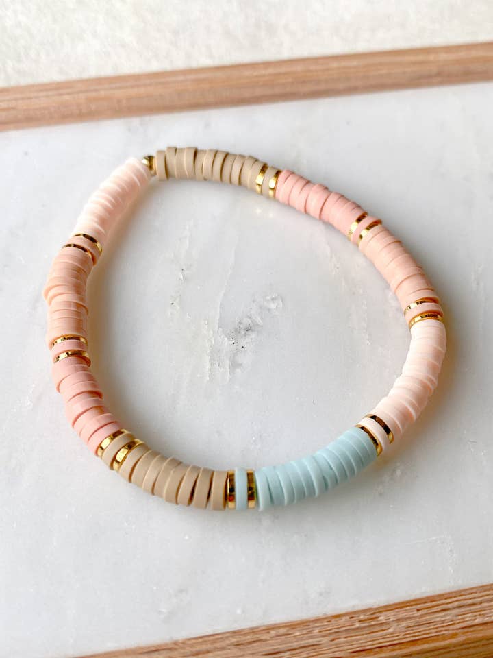 Heishi multicolor de 3 mm para venta al por mayor de Sky&Ry.Co