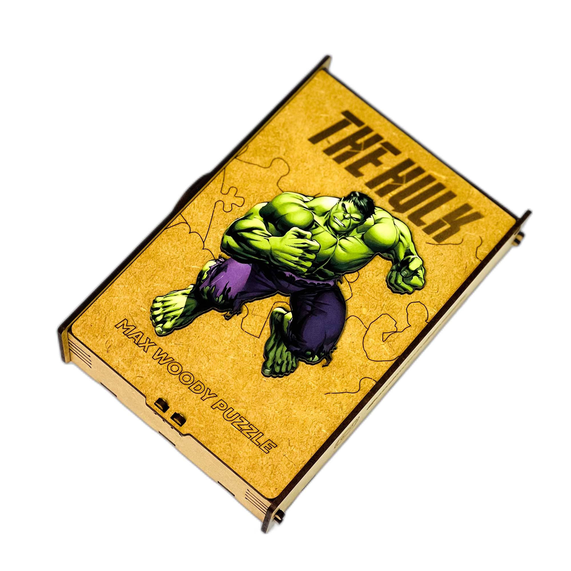 Max Woody™ - Wholesale Puzzle - Kids - Wood Jigsaw Puzzle Unique Shape The Hulk L Size 200 pcs13