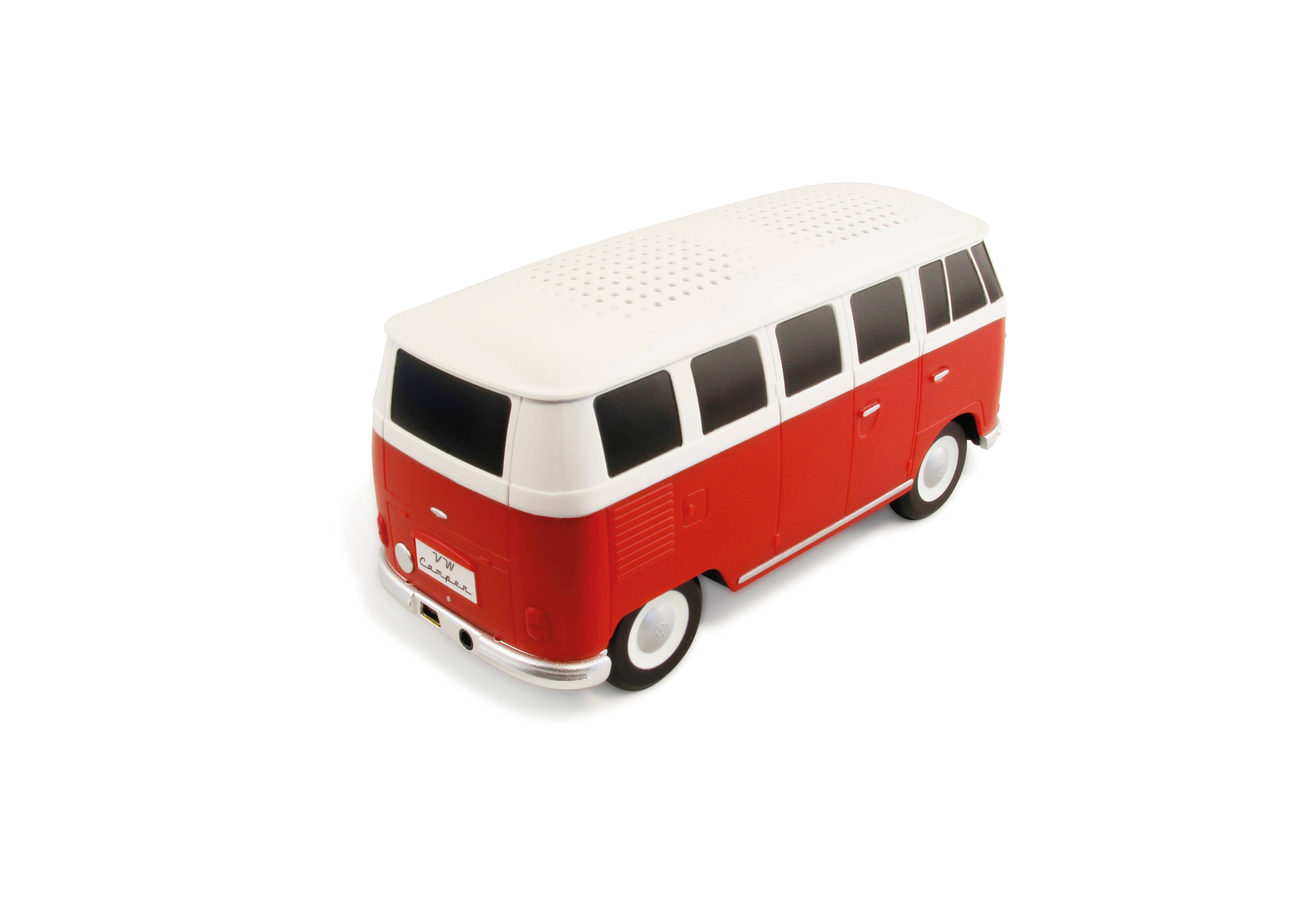 VW Collection by BRISA - Wholesale Speakers - VW T1 Bus Portable Wireless Bluetooth Speaker – RD/WH2