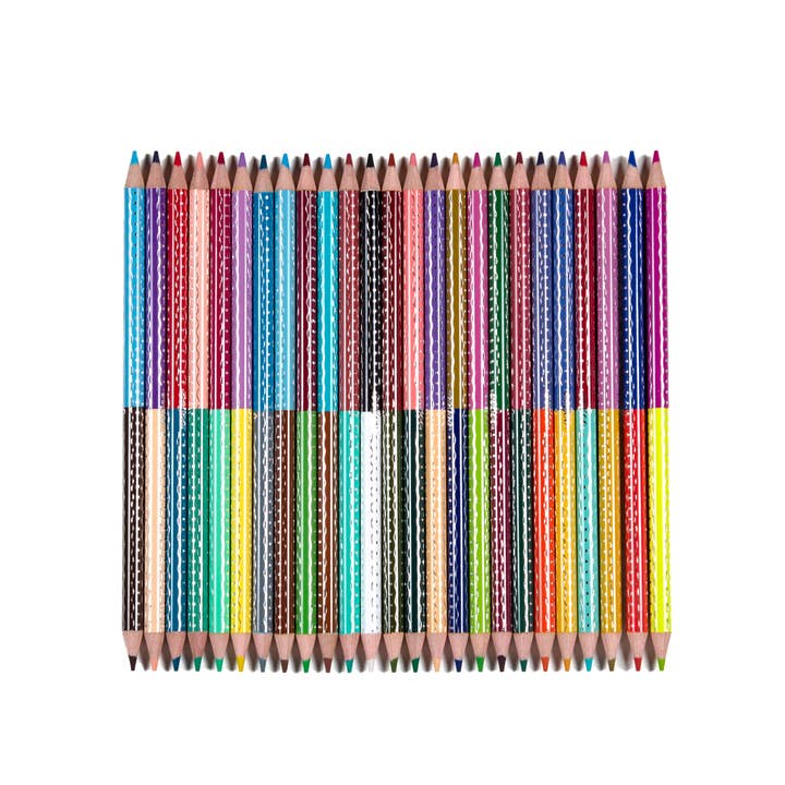 eeBoo - Wholesale Colored Pencil - Rainbow 25 Double-Sided Colored Pencils2