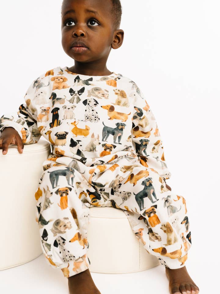 Puppy Love Sweatsuit for wholesale by Little One Shop